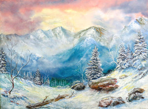 "First Snow" 18 x 24 Original Oil