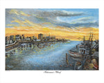 "Fisherman's Wharf" 16 x 20 Premium Print