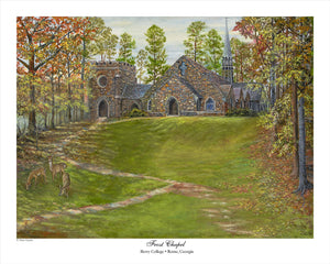 "Frost Chapel at Berry College" Print