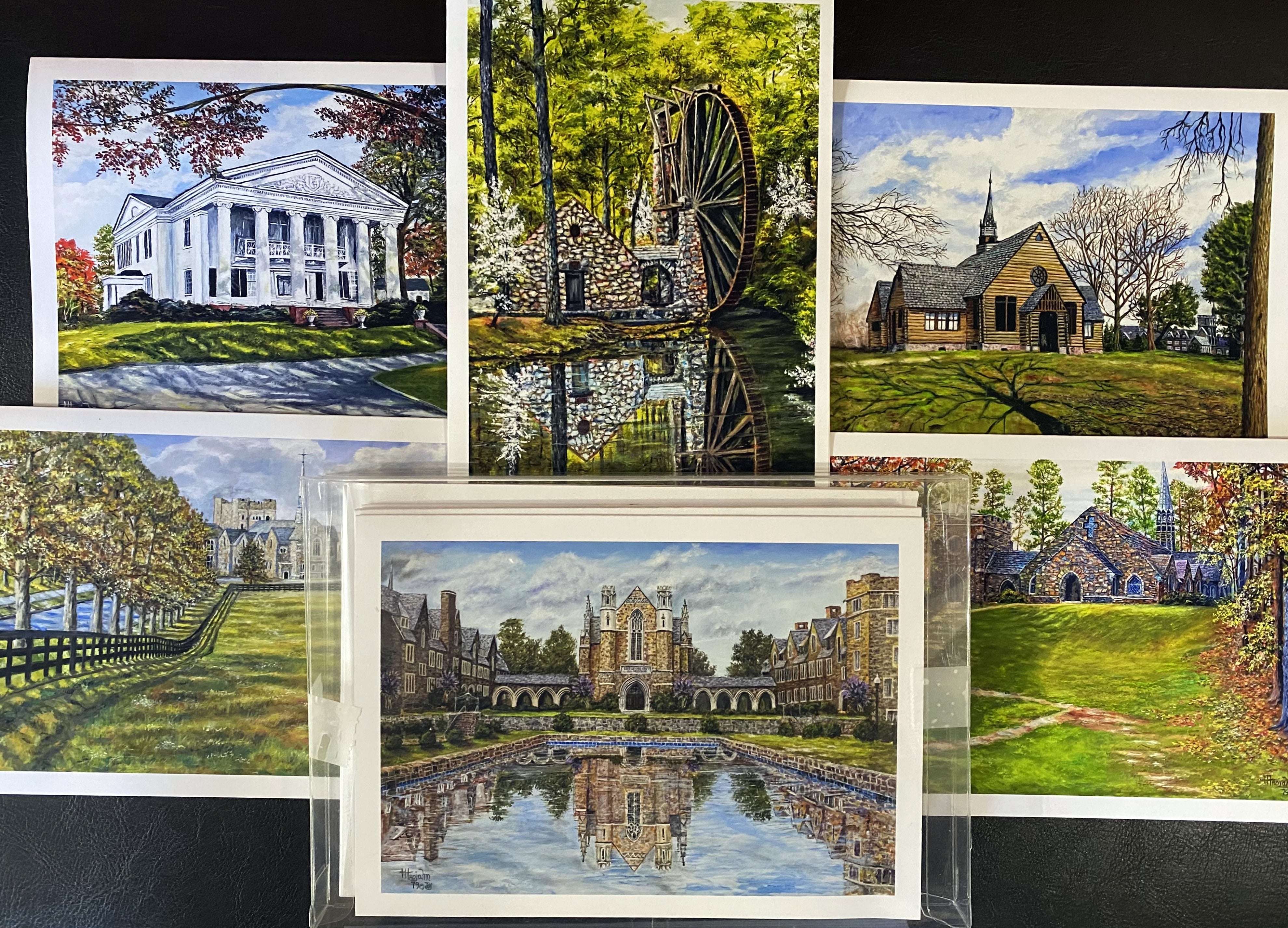 Berry College 5 x 7 Frameable Greeting Cards, set of 6