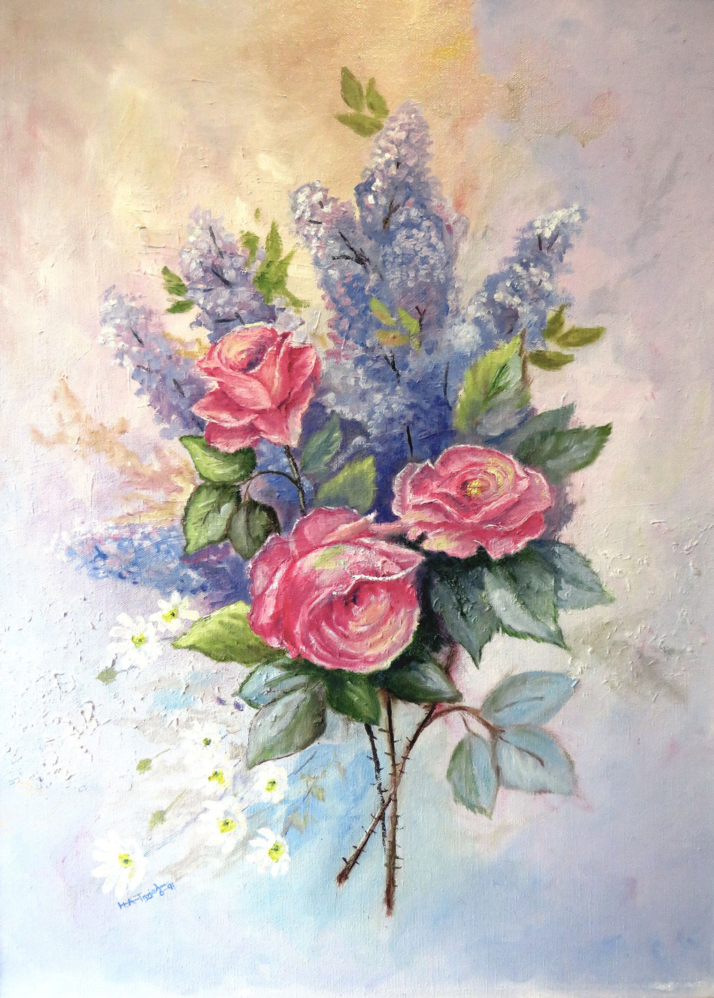 "Lilacs for Mom" Giclee and Paper Prints